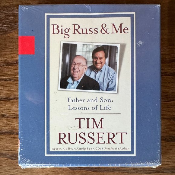 Big Russ and Me - Father and Son: Lessons in Life - by Tim Russert  CD A… - Picture 1 of 2